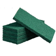 Heavy Duty Thick Scouring Pads Green, 115mm x 250mm x 20mm, 5 Pads Pack
